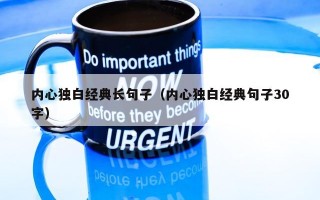 内心独白经典长句子（内心独白经典句子30字）