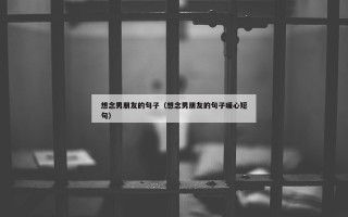 想念男朋友的句子（想念男朋友的句子暖心短句）