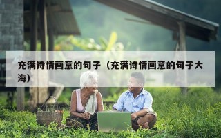 充满诗情画意的句子（充满诗情画意的句子大海）