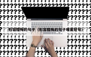 形容腊梅的句子（形容腊梅的句子唯美短句）