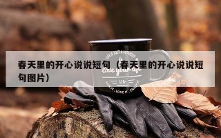 春天里的开心说说短句（春天里的开心说说短句图片）