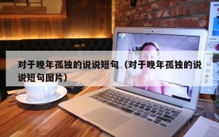 对于晚年孤独的说说短句（对于晚年孤独的说说短句图片）