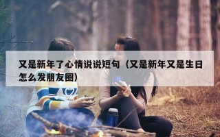 又是新年了心情说说短句（又是新年又是生日怎么发朋友圈）