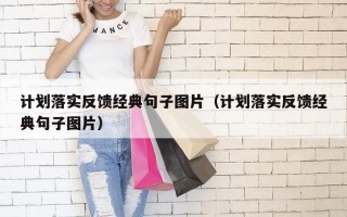 计划落实反馈经典句子图片（计划落实反馈经典句子图片）