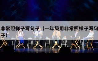非常照样子写句子（一年级用非常照样子写句子）
