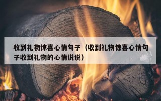 收到礼物惊喜心情句子（收到礼物惊喜心情句子收到礼物的心情说说）