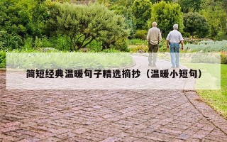 简短经典温暖句子精选摘抄（温暖小短句）