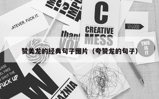 赞美龙的经典句子图片（夸赞龙的句子）