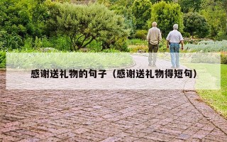 感谢送礼物的句子（感谢送礼物得短句）
