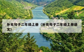 补充句子二年级上册（补充句子二年级上册语文）