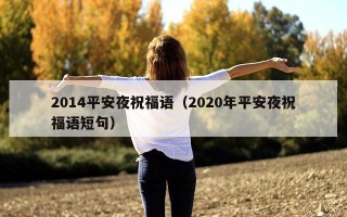2014平安夜祝福语（2020年平安夜祝福语短句）