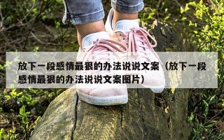 放下一段感情最狠的办法说说文案（放下一段感情最狠的办法说说文案图片）