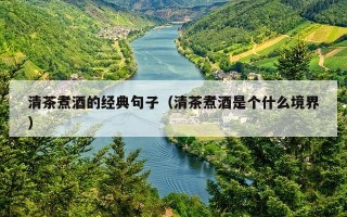 清茶煮酒的经典句子（清茶煮酒是个什么境界）