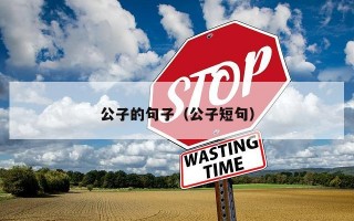 公子的句子（公子短句）
