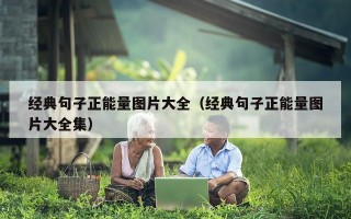经典句子正能量图片大全（经典句子正能量图片大全集）