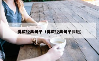 佛教经典句子（佛教经典句子简短）