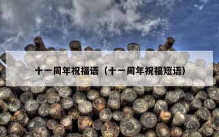 十一周年祝福语（十一周年祝福短语）
