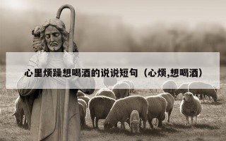 心里烦躁想喝酒的说说短句（心烦,想喝酒）