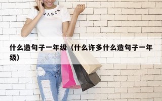 什么造句子一年级（什么许多什么造句子一年级）