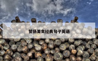 赞扬美食经典句子英语