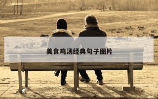 美食鸡汤经典句子图片