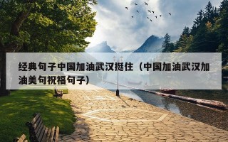 经典句子中国加油武汉挺住（中国加油武汉加油美句祝福句子）