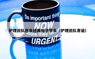 护理团队愿景经典句子学生（护理团队寄语）