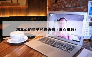 求真心的句子经典语句（真心求教）