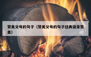 赞美父母的句子（赞美父母的句子经典语录赞美）