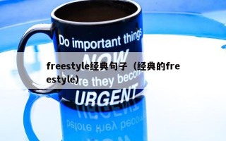 freestyle经典句子（经典的freestyle）