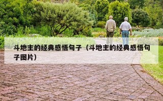 斗地主的经典感悟句子（斗地主的经典感悟句子图片）