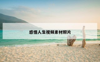 感悟人生视频素材照片 感悟人生视频素材照片