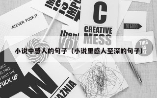 小说中感人的句子（小说里感人至深的句子）