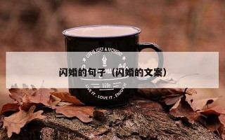 闪婚的句子（闪婚的文案）