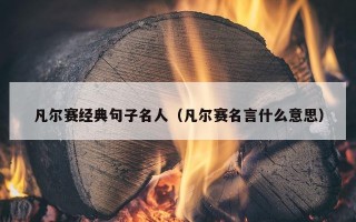 凡尔赛经典句子名人（凡尔赛名言什么意思）