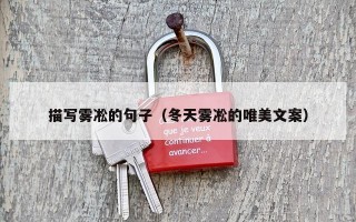 描写雾凇的句子（冬天雾凇的唯美文案）