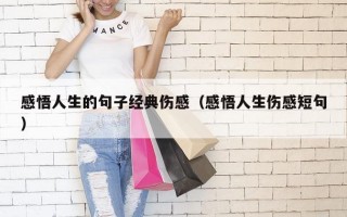 感悟人生的句子经典伤感（感悟人生伤感短句）