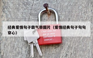 经典爱情句子霸气带图片（爱情经典句子句句穿心）