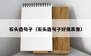 石头造句子（石头造句子好像真像）