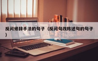 反问修辞手法的句子（反问句改陈述句的句子）