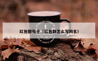 红包群句子（红包群怎么写网名）