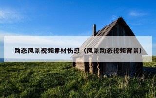 动态风景视频素材伤感（风景动态视频背景）
