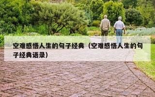 空难感悟人生的句子经典（空难感悟人生的句子经典语录）