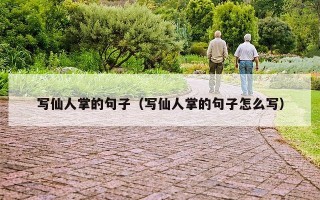 写仙人掌的句子（写仙人掌的句子怎么写）