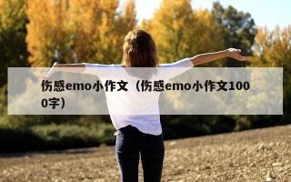 伤感emo小作文（伤感emo小作文1000字）