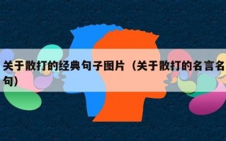 关于散打的经典句子图片（关于散打的名言名句）