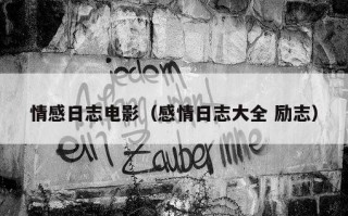 情感日志电影（感情日志大全 励志）