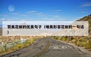 赞美花椒的优美句子（唯美形容花椒的一句话）
