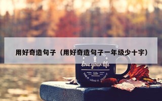 用好奇造句子（用好奇造句子一年级少十字）