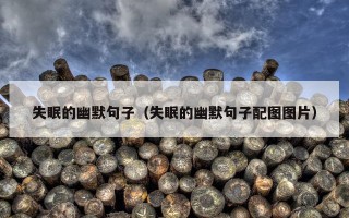 失眠的幽默句子（失眠的幽默句子配图图片）